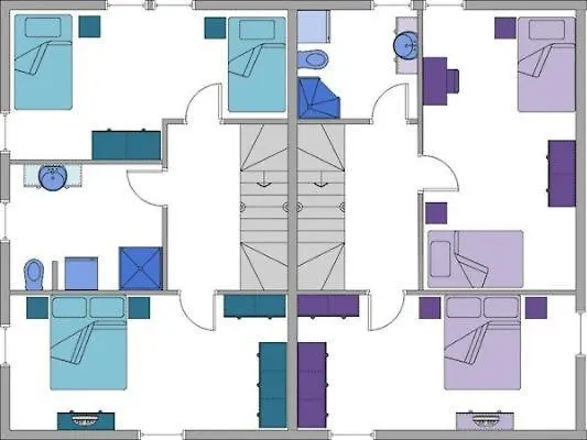 Casa de Férias Doppelhaushaelfte Diek Twilling 2 *
